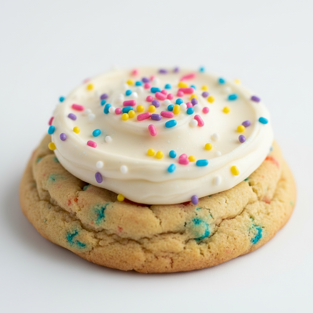 Frosted Funfetti Sugar Cookies (6)